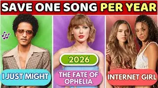 Save One Song Per Year (2000&ndash;2026) 🎵 Boys vs Girls vs Bands | Music Quiz