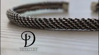 Сетчатый браслет из серебра