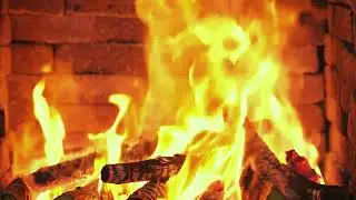 Tranquil Fire Smooth Jazz, Saxophone & Piano | Fireplace 4K Ambience for Relaxing Evening
