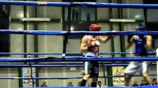 Francesco Caletti (Boxe Lugo)  vs  Gaudenzi (Italica Boxe)  2 round