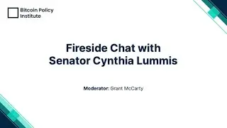 Fireside Chat with Senator Cynthia Lummis