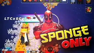 Bridging with Only Sponge Blocks in Bedwars!!🔥|Hindi|BlockmanGo