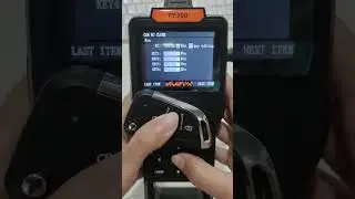 Foyum TY200  clone new car key remote control operate video