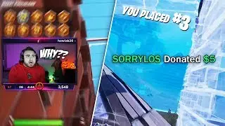 LosPollosTV подвергся саботажу со стороны ТРОЛЛЕЙ во время игры в Fortnite! (Уморительная ярость)