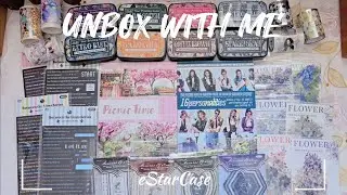 ASMR Unboxing | Stationery Haul ft @estarcase