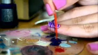Spun Sugar Nail Art Tutorial
