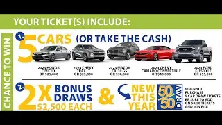 Hospice Niagara's 5 Car Draw