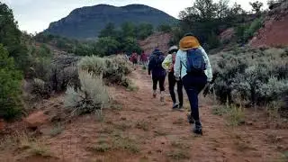 Take A Hike - Fuzzy Mountain Trail, Navajo, New Mexico.