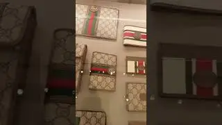 GUCCI  CARD HOLDER and WALLET. Please Subscribe.