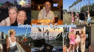 ВЛОГ (часть 2) Санта-Моника и Коачелла!! 🎡✨ | Элли Кейт