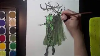 HELA ~ Thor: Ragnarok Speed Paint