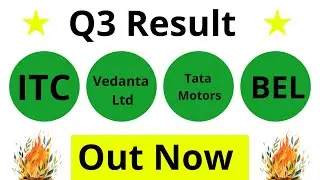 TATA Motos | ITC | BEL | Vedanta Q3 Results 2026 | Results Today