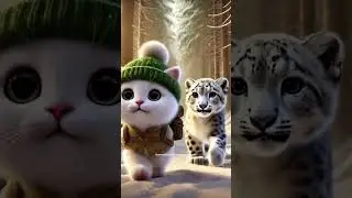 Story about cats and leopard cub