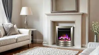 🔥 Celsi Ultiflame Ultra Camber Electric Fire &ndash; Realistic Flames & Smart Control! 🔥