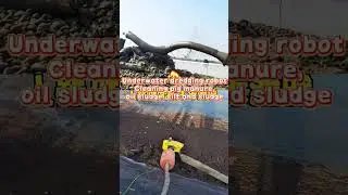 Underwater intelligent dredging robot, aquaculture sedimentation tank dredging robotic