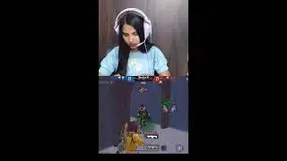 Rank push noob teammate ke sath 😭| Girl gamer 🎀 | Vertical stream |