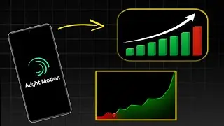 Professional Chart & Graph Animation in Alight Motion | Full Tutorial
