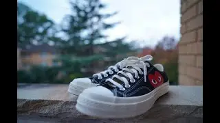CDG PLAY x CONVERSE CHUCK TAYLOR LOW BLACK Review