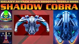 Galaxy Attack Alien Shooter #13 | World Boss Shadow Cobra | Zambario Gamers