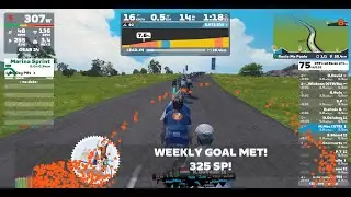 Zwift - GTR 12 Races of Christmas Stage 3 Roule Ma Poule - ZRS 180-350