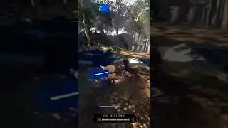 The Smoothest Obi-Wan Kenobi Gameplay You'll Ever See: #starwars #battlefront2 #1v1s #gaming #shorts