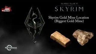 The Elder Scrolls : Skyrim - Skyrim # 72 Gold Mine Location (Biggest Gold Mine)