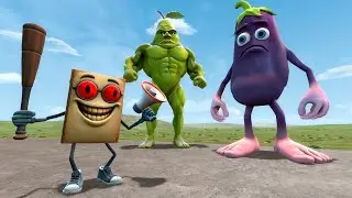 Garry's Mod and Italian Brainrot All Tung Tung Sahur