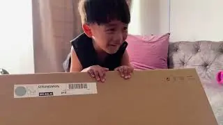 IKEA strandmon children armchair and how to assemble.