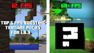 Top 5 FPS Boosting Texture Packs Part 1#