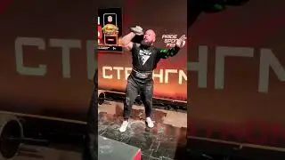 100kg world record one hand clean and push kettlebell