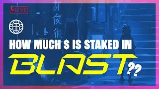 How much $ is locked up in Blur's BLAST?