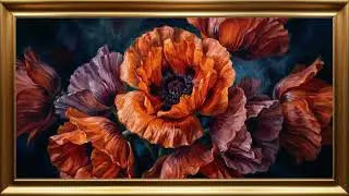 Luxury Library Classical Oil Painting | TV Art Screensaver for Home Decor | 2 HOUR 4K