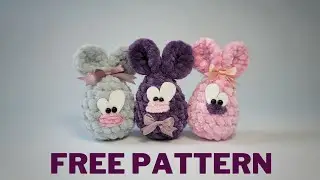 Crochet Tutorial Easter Bunny Egg