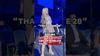 &laquo;Генеральный директор ROBLOX&raquo; принимает позу &laquo;POSE 28!!&raquo;