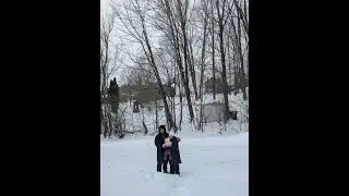 Val-des-Monts Quebec Canada / Winter January 5, 2026