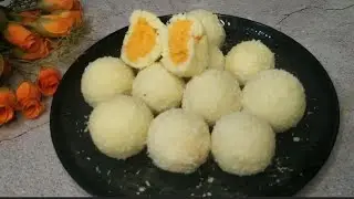 Milk Powder Coconut Ladoo Recipe | 10 मिनट में बनाएं मिल्क पावडर और नारियल के स्वादिष्ट लडडू ..