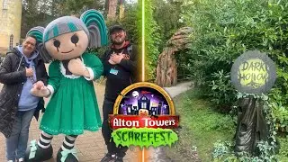 Alton Towers Scarefest Vlog | October 2025