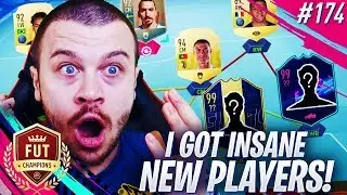 FIFA 19 I GOT NEW INSANE PLAYERS FOR FUT CHAMPIONS & BUILT MY BEST SQUAD SO FAR!