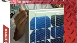 Características eléctricas de paneles fotovoltaicos.