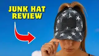 Funky Junque Ponytail Hat Review | Stylish Baseball Cap with Criss Cross Back for Women