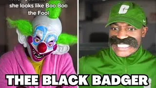 FUNNY THEE BLACK BADGER SKITS COMPILATION | TRY NOT TO LAUGH WATCHING POV HUMOR #fyp #skits #POV