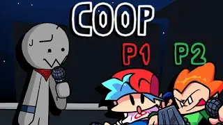 FNF 2 Players Coop! Daddy Week and Extras | FNF Vs Blaxor Coop mode Test