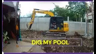 We start building our swimming pool in Panglao, Bohol Philippines! Fast Eddie can swim!
