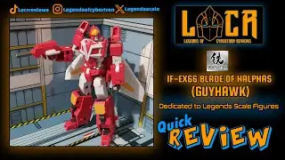 #ironfactory IF-EX66 Blade Of Halphas (GUYHAWK) Quick review