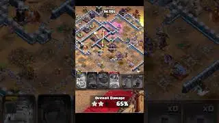 New Root rider Valkyrie attack | CWL Day-3 | TH-15 | #coc #clashofclans #th15 #shorts
