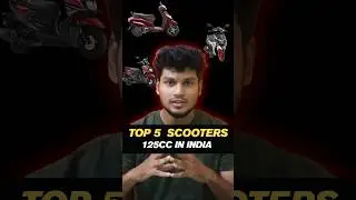 🔥Top 5 Best 125cc Scooters in India 2025 | Mileage, Power & Price Comparison #shorts