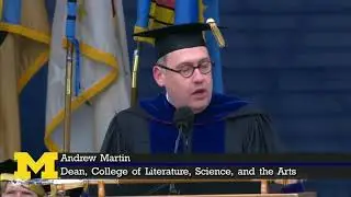 Dean Andrew Martin's 2018 Commencement Address