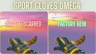 Sport Gloves Omega ALL Wear With Floats | CS2 Skin Showcase
