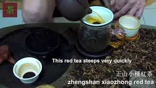 Tea Time 2024-07-13: 正山小種 (Zhengshan Xiaozhong red tea)