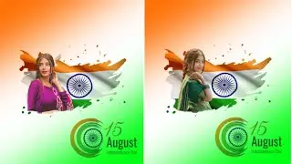 15 August Photo Editing PicsArt !! 15 August Photo Design Tutorial !! Independence Day Photo Editing